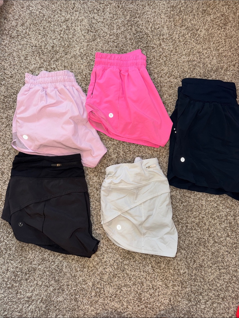 Lululemon Athletic Shorts | Hottie Hot & Runner Up | $10 each